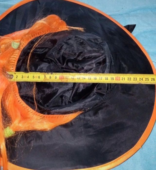 Kapelusz przebranie włosy