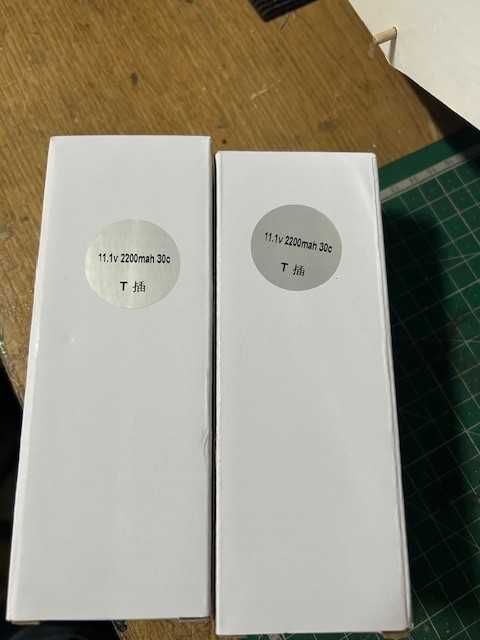 Vendo Baterias Lipo 3S 11.1V aeromodelismo