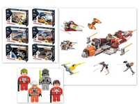 Zestaw 6 x Klocki Star wars kompatybilne z Lego 446 elementów