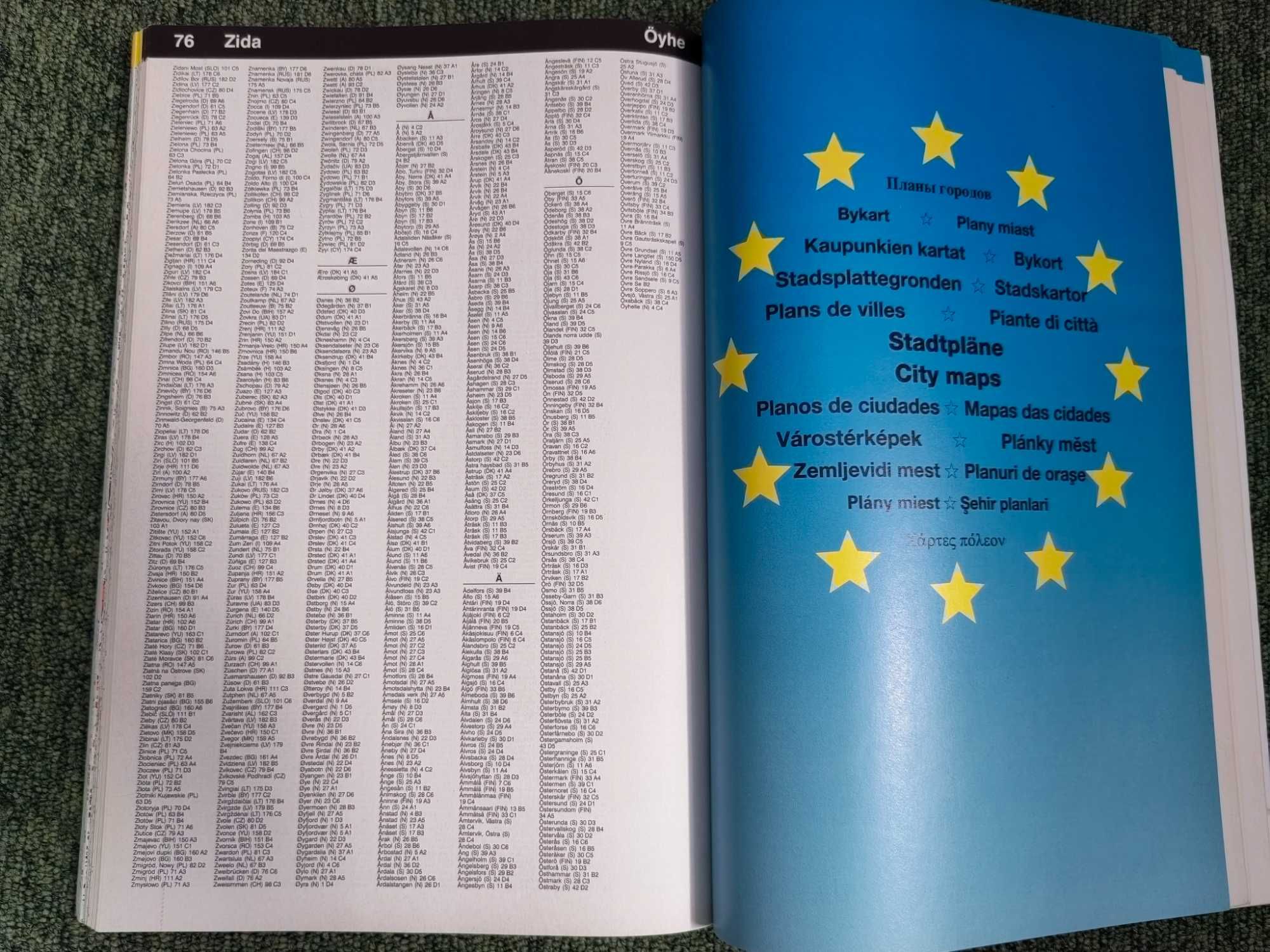 Atlas Europa, edição 1998/99 da Turinta