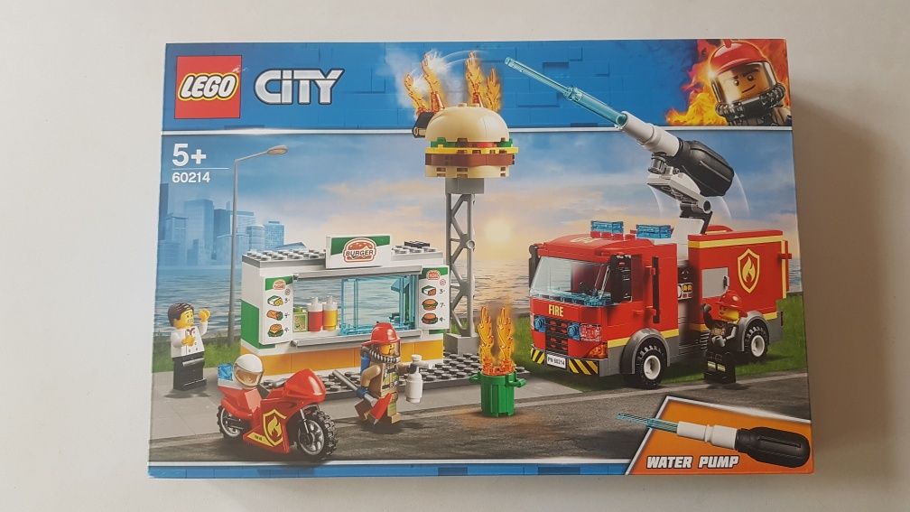 LEGO City 60214 Na ratunek w płonącym barze