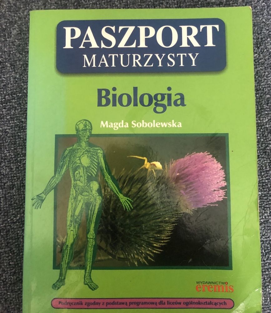 Paszport maturzysty Biologia Magda Sobolewska Wyd. Eremis