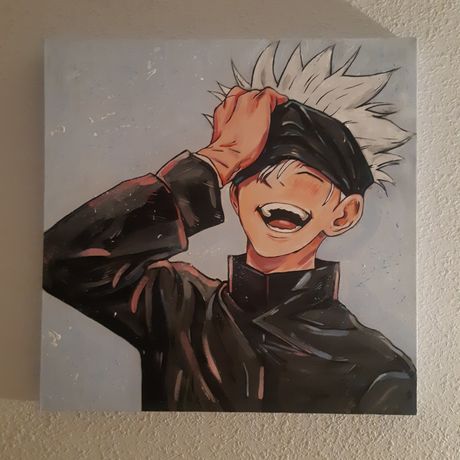 Gojo Satoru Jujutsu Kaisen obraz akrylowy 50x50