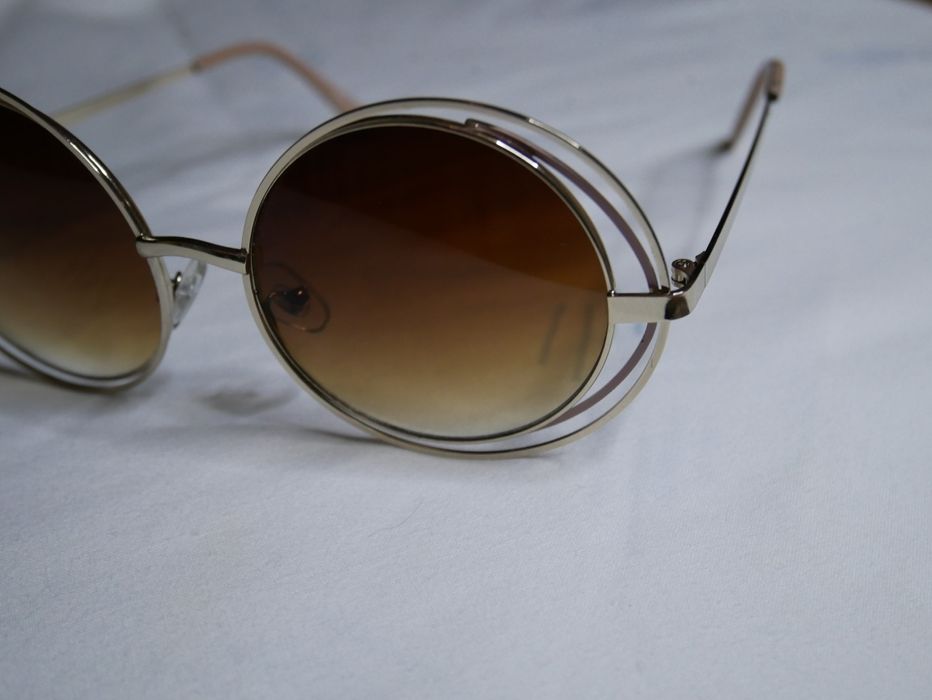 Óculos de sol Lentes Castanho