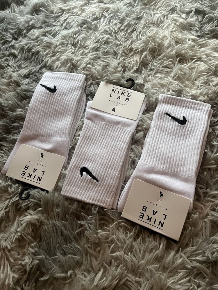 Białe skarpetki nike nowe drill drip jordan