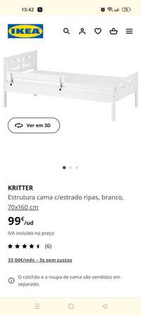 Cama criança ikea