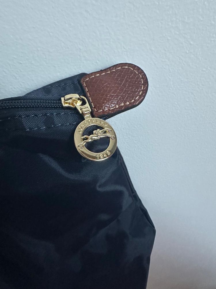 Mala da longchamp azul marinho