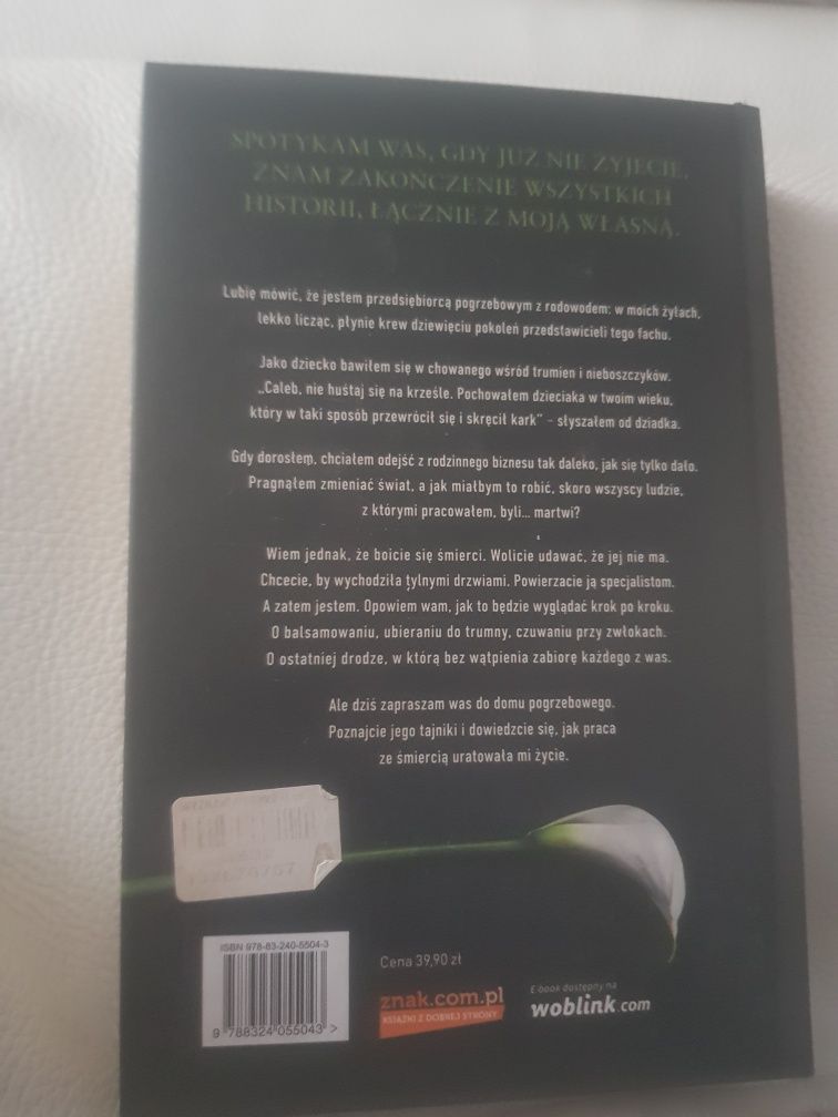 Wyznania przedsiębiorcy pogrzebowego - Caleb Wilde
