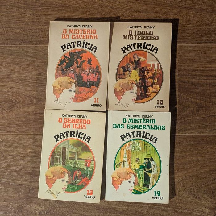 Livros coleção Patrícia