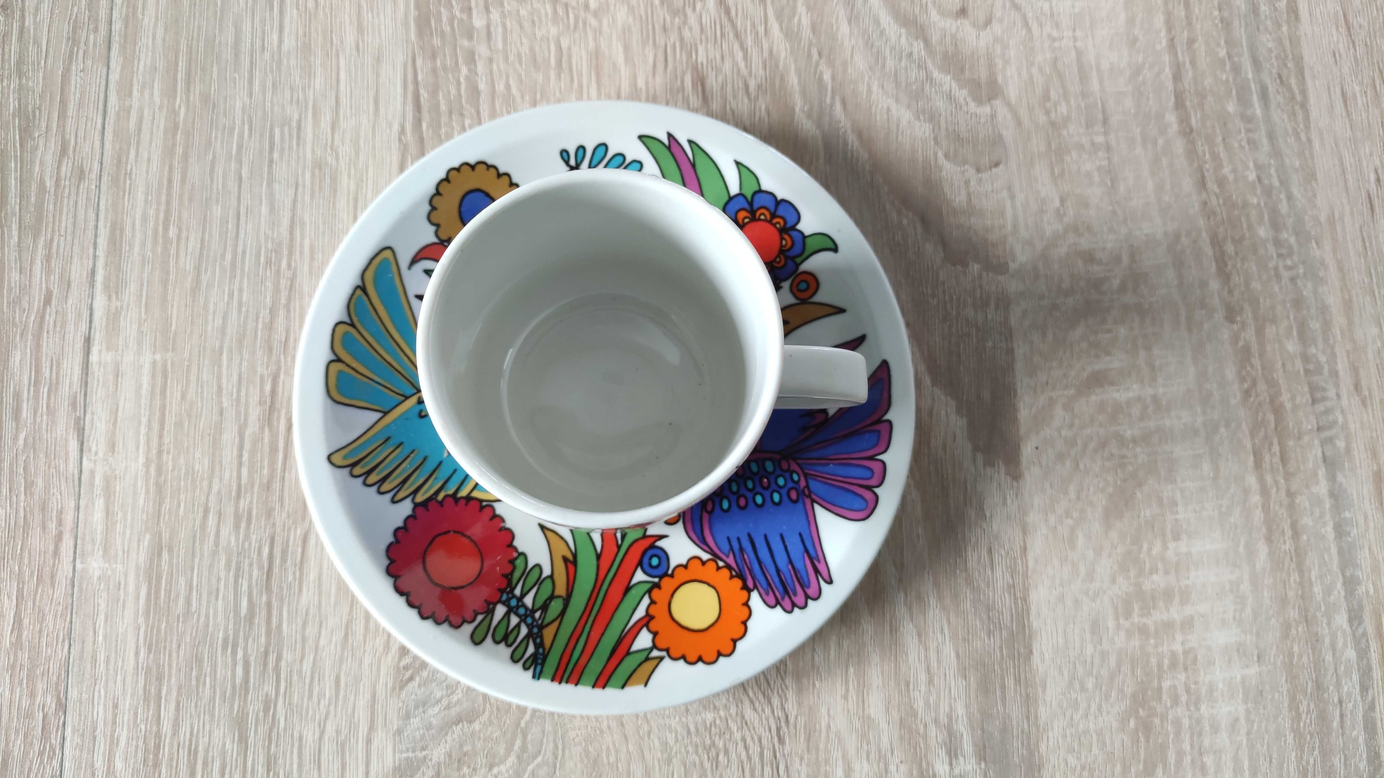 VILLEROY BOCH ACAPULCO zestaw filiżanka podstawek kubek ze spodkiem