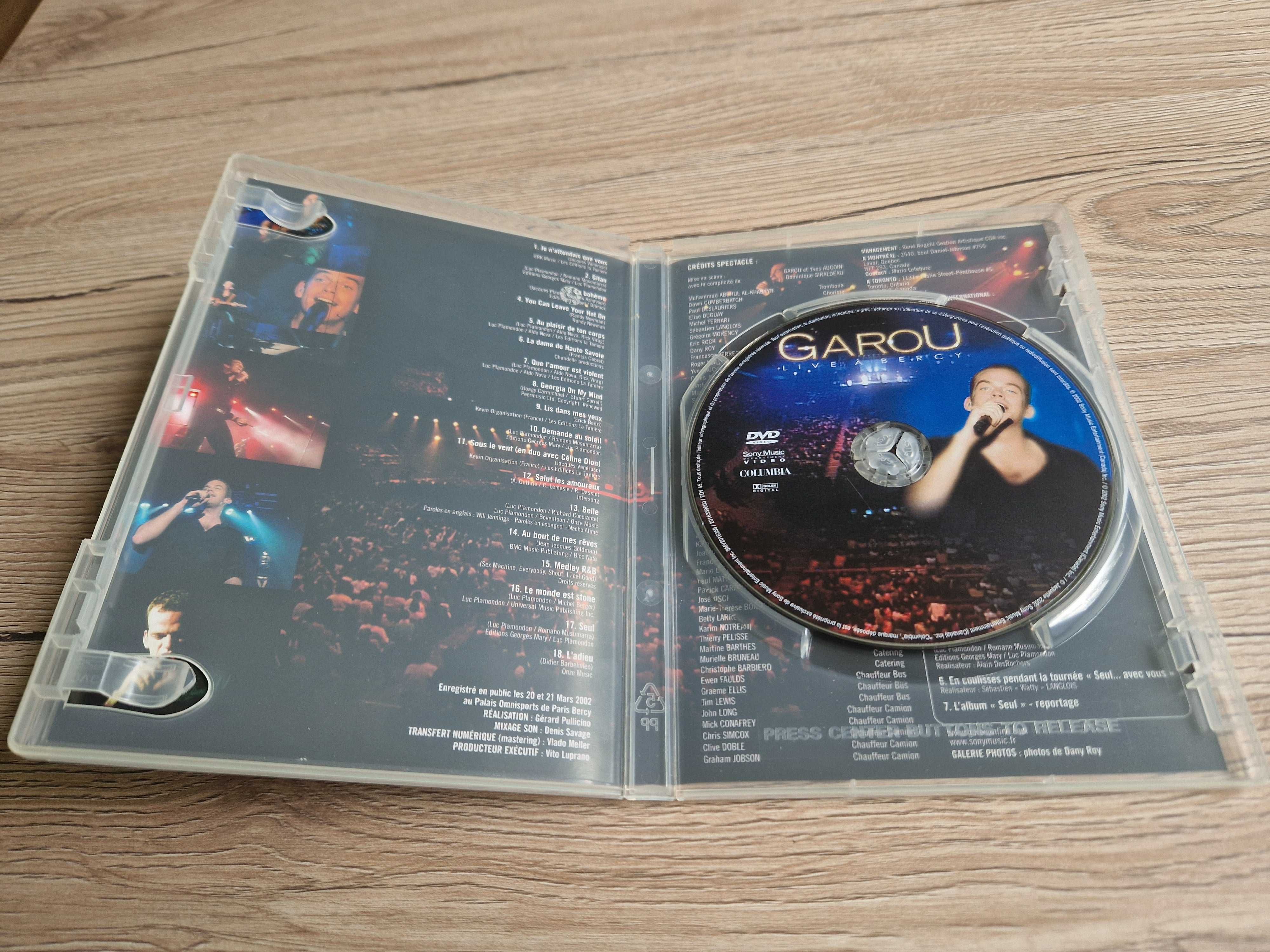 Koncert | Garou - Live A Bercy | DVD