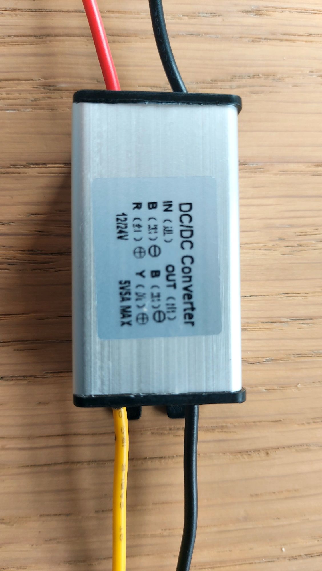 Przetwornik Reduktor napięcia DC 12-24 do 5 Volt hermetyczna obudowa