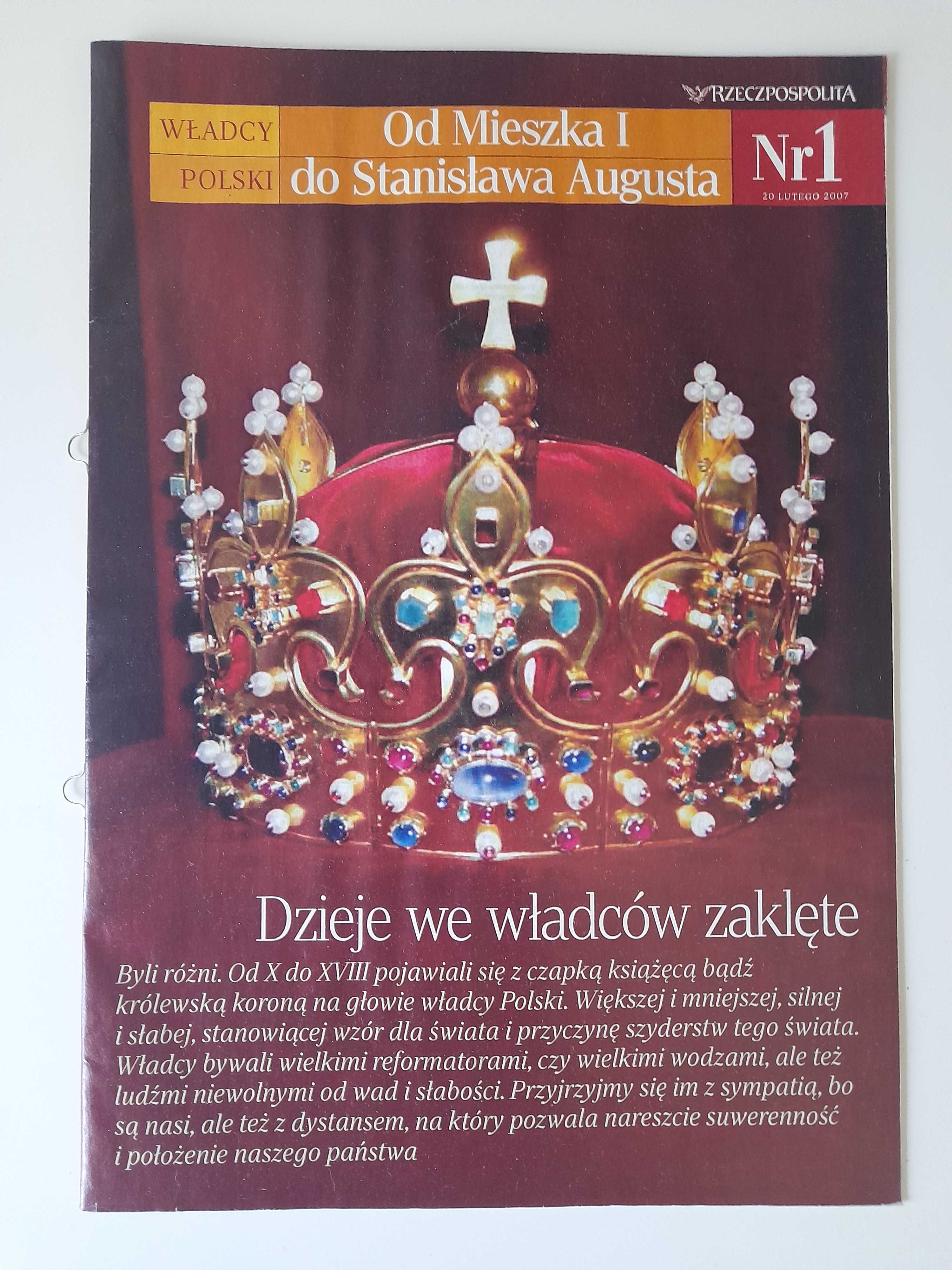 Władcy Polski Od Mieszka I do Stanisława Augusta 38 numerów komplet