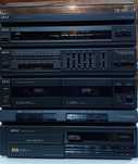 Wieża Akai AC-M373L  z gramofonem