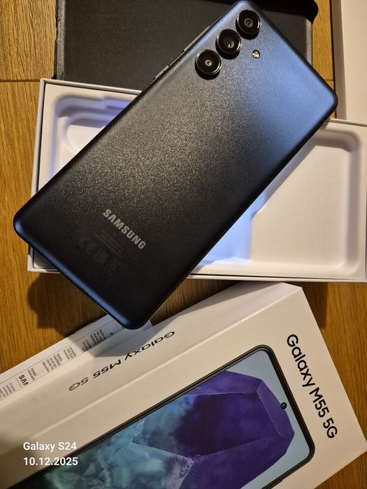 SAMSUNG Galaxy M55 5G 8/128GB 6.7" 120Hz Czarny SM-M556