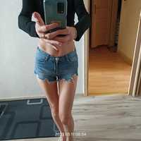 Krótkie spodenki damskie dżinsowe rozmiar 34, 36