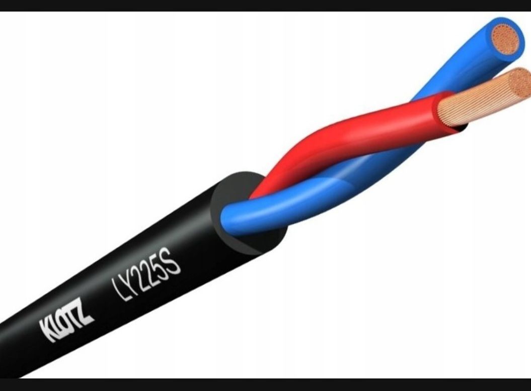 KLOTZ LY225S przewód kabel głośnikowy OFC 2x2,5mm