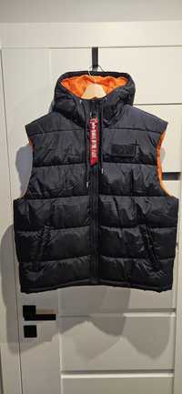 Kamizelka Alpha Industries hoohed puffer XL