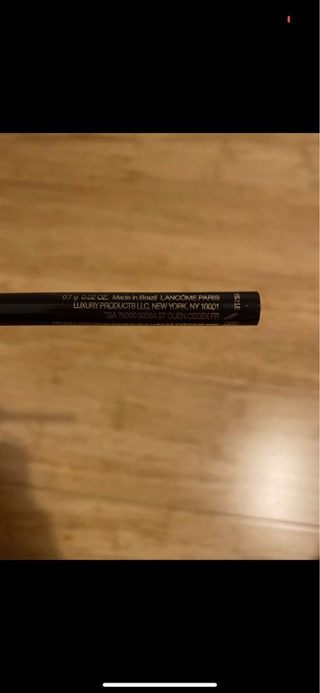 Lancome czarna kredka noir 01 le crayon khol