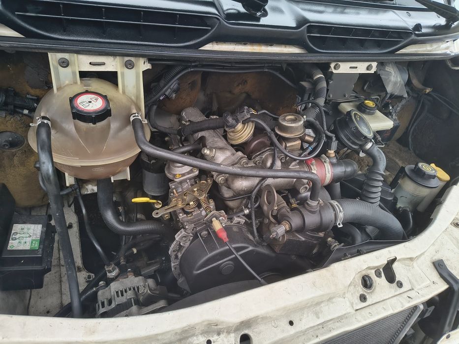 Ford Transit top line motor danificado