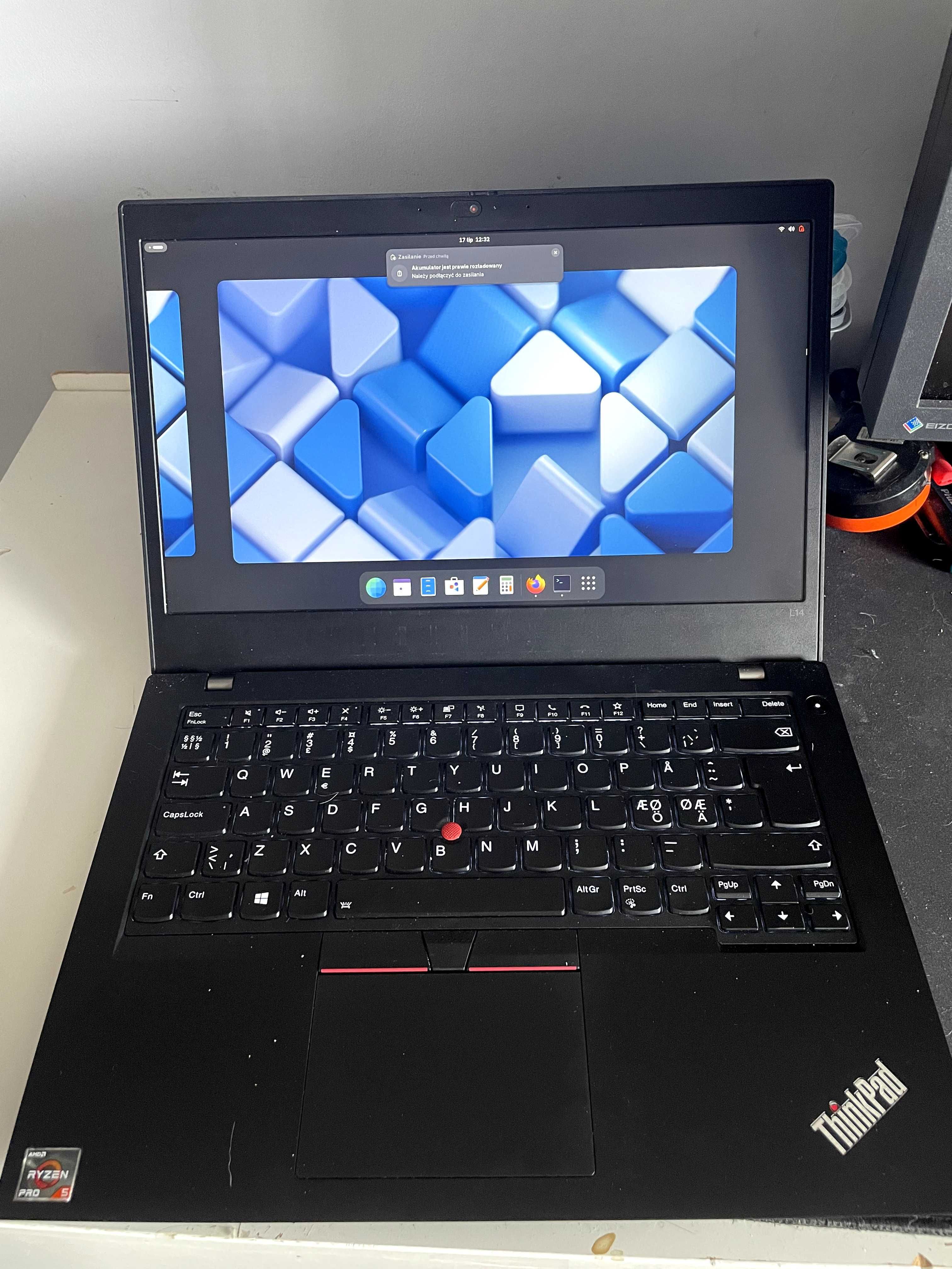 Thinkpad l14 gen 1 ryzen 5 pro 8/256 GB