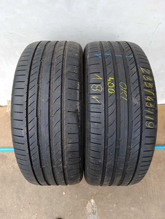 2x 235/45 R19 99V Continental ContiSportContact 5 2018r 5,5mm