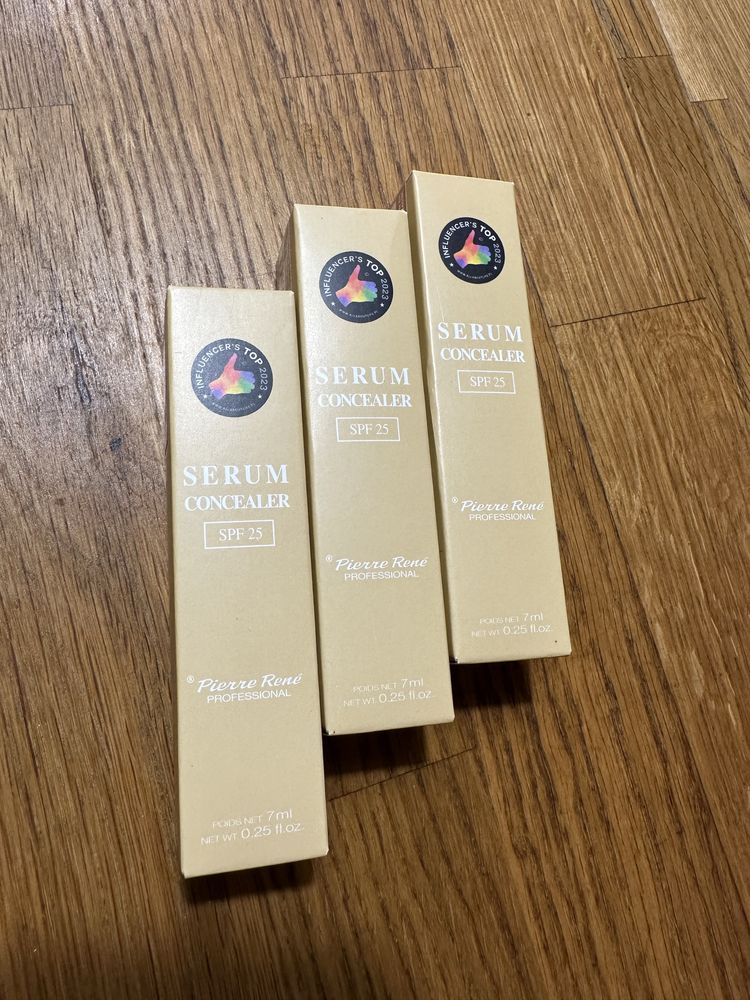 Pierre René Serum Concealer korektor w płynie SPF 25 7ml