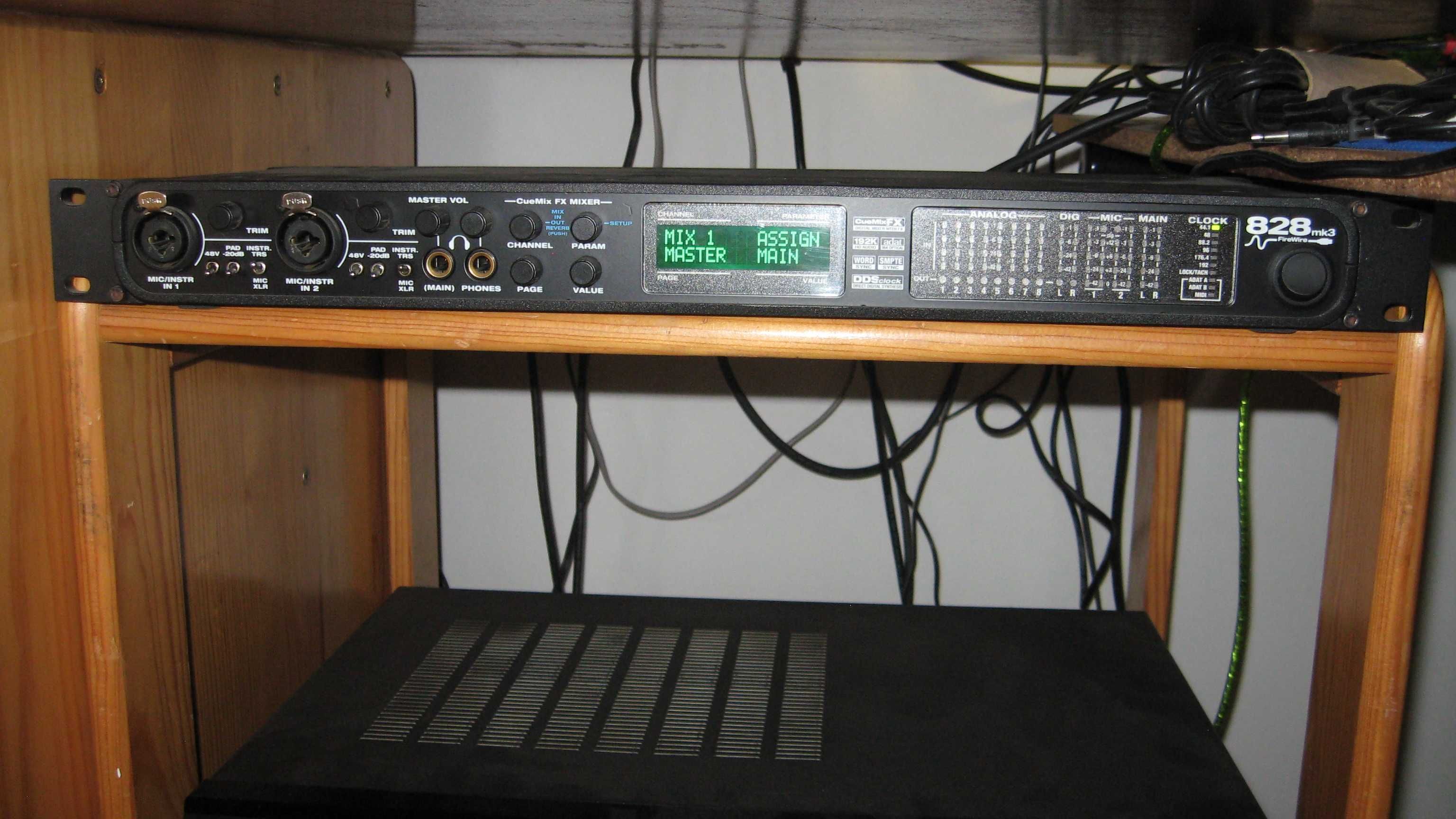 Audio Interface Firewire Audio Interface Motu 828 mk3