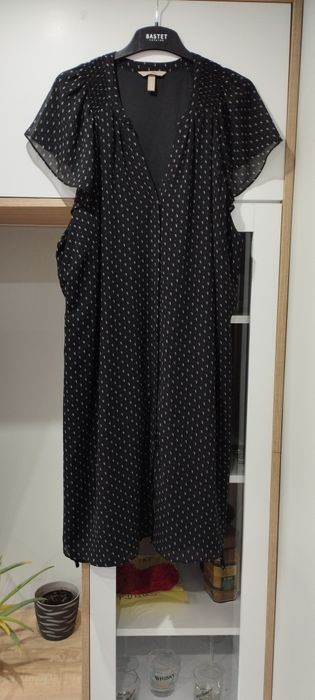 Przewiewna sukienka rozm 50/52