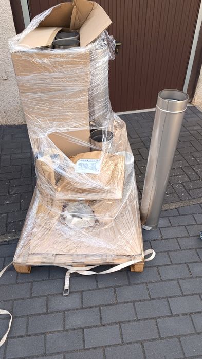 Wkład kominowy kwasoodporny Schiedel średnica 150 mm,wysokość 9 metrów