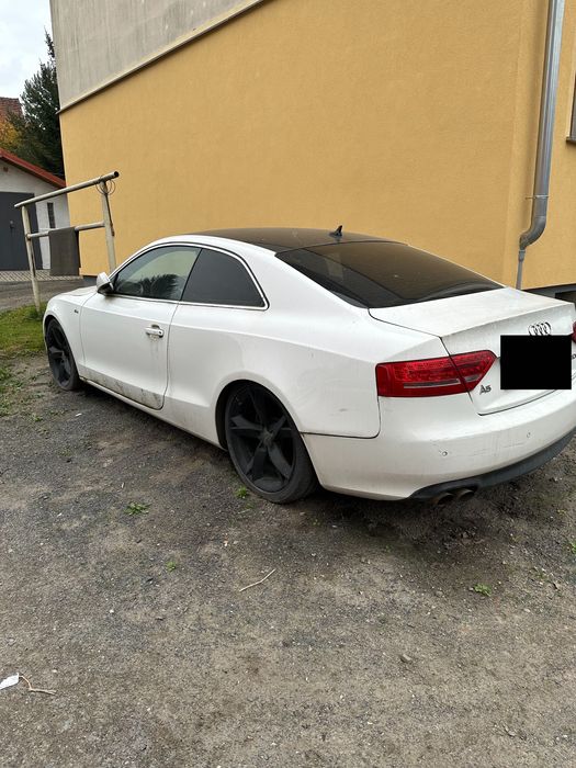 Audi A5 !!! 8T - Biała Perła !!! Uszkodzone.