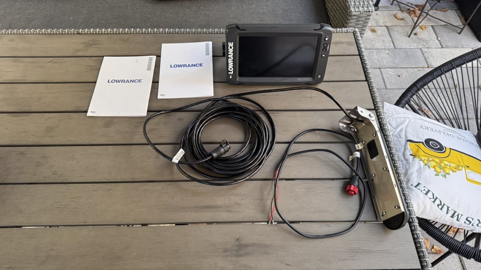 Lowrance Elite TI2 з датчиком Active Imaging 3 in 1
