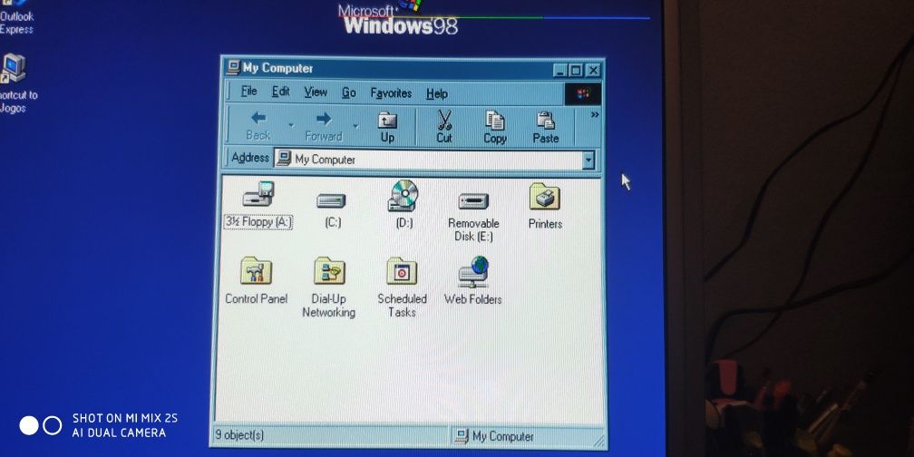 Computador Pentium Windows 98 ( Retro Antigo Vintage )