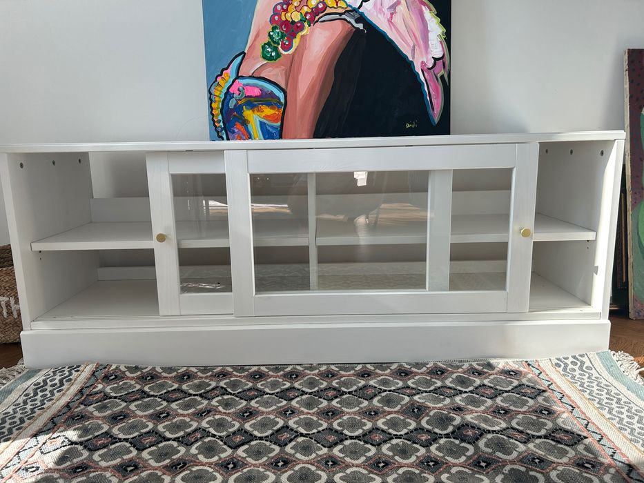 szafka rtv drewniana IKEA HAVSTA