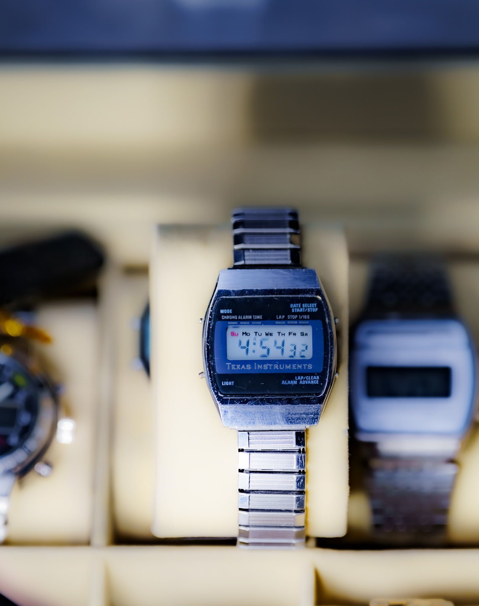 Zegarek Texas Instruments 1970s Digital Alarm Chrono Watch M22