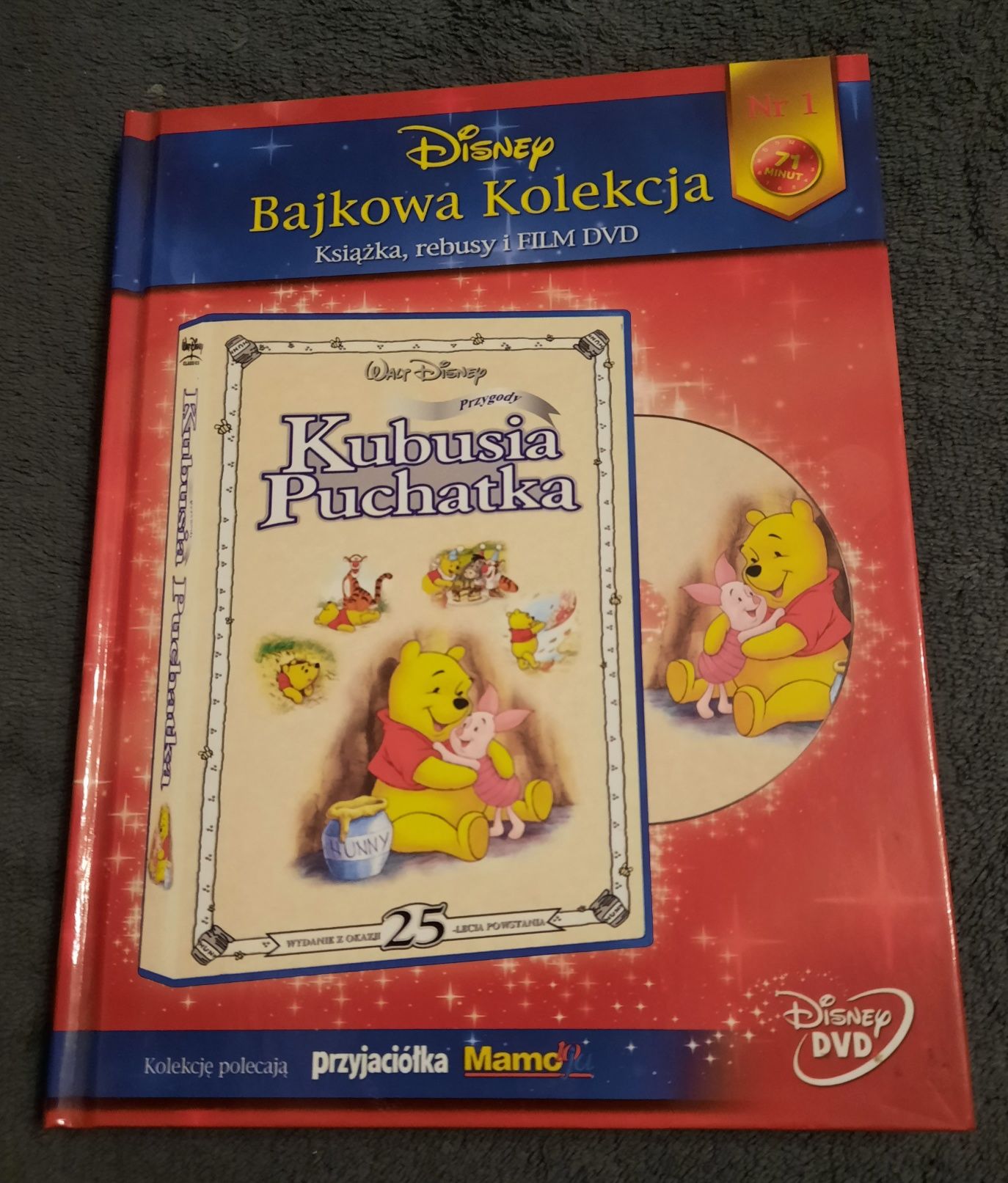 Przygody Kubusia Puchatka, DVD i książeczka