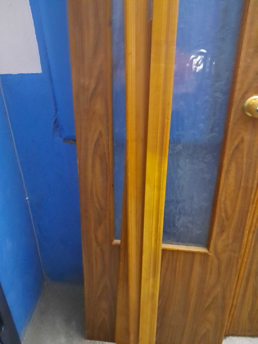 Двері міжкімнатні подвійні зі склом