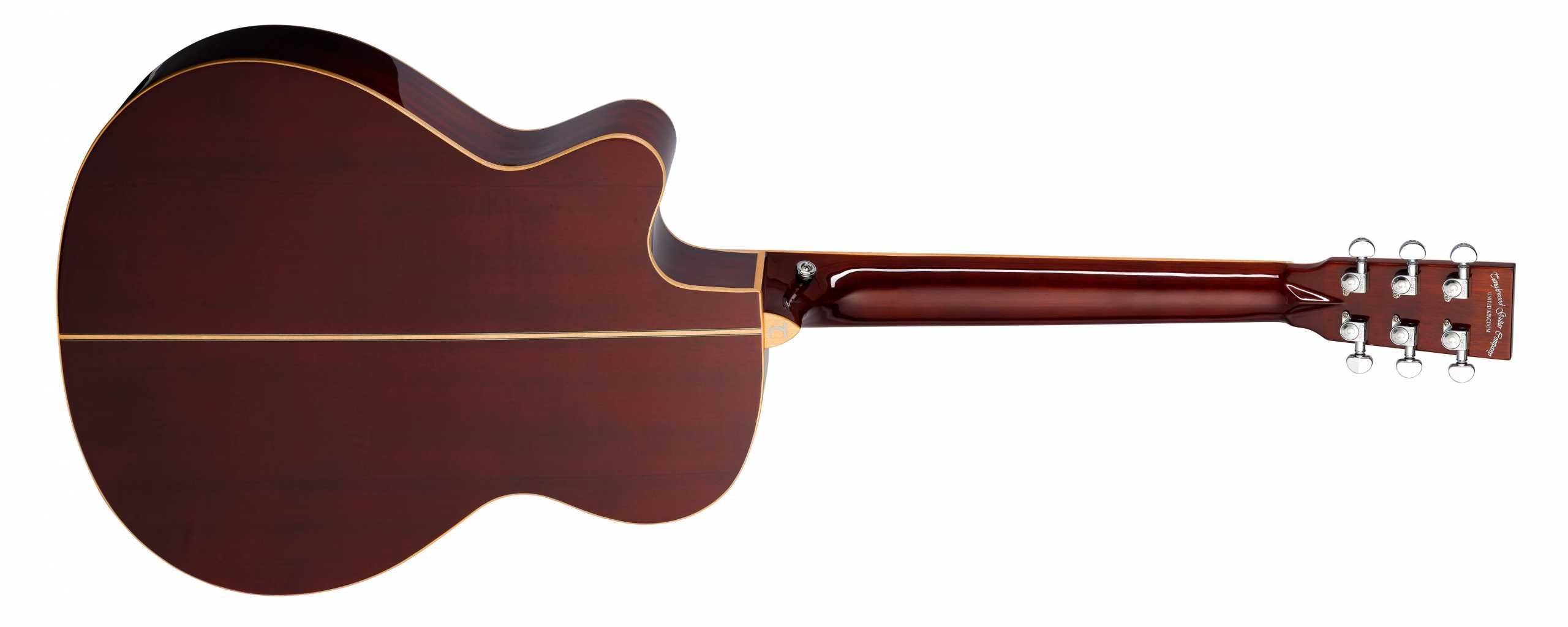 TANGLEWOOD TW4 CE AVB gitara elektroakustyczna TW4CEAVB lity top mahoń
