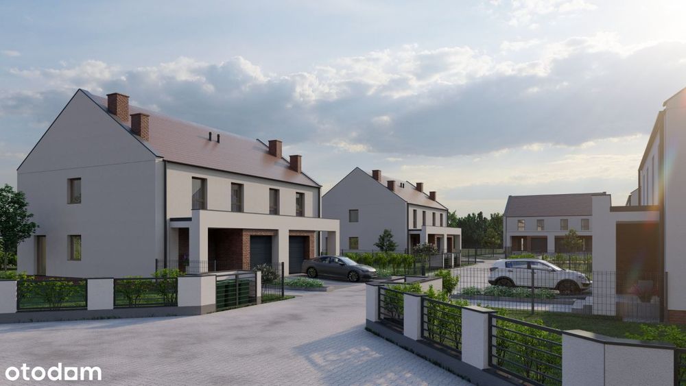 Dom jednorodzinny, bliźniak 150m2 z garażem