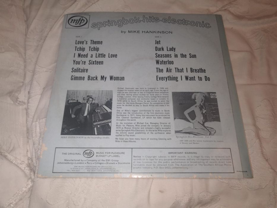 Springbok hits electronic_vol 2