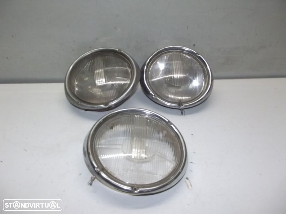 VW Carocha faróis da frente redondos