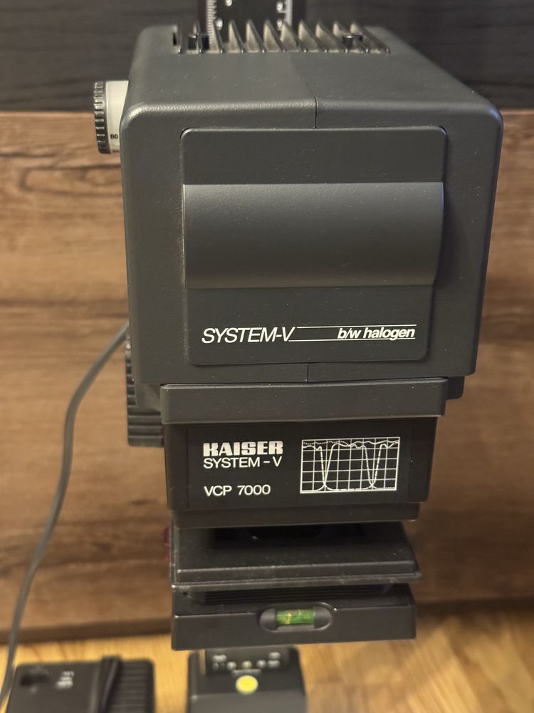 Powiększalnik Kaiser 6x7 vcp 7000 BW halogen z obiektywem Komplet