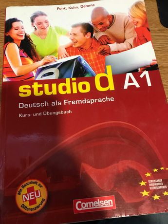 Livro / Manual Alemão "Studio d A1"