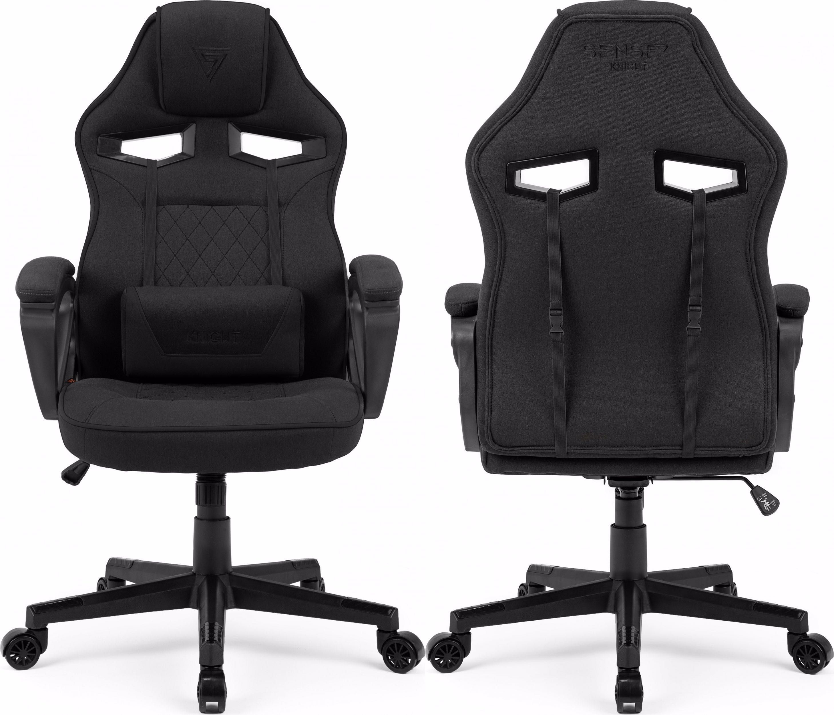Компютерне крісло тканина Sense7 Knight Игровое компьютерное кресло