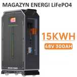 Magazyn Energi 15KW 300ah LIFEPO4 KOMPLETNY MAGAZYN doFalownik Hybryda