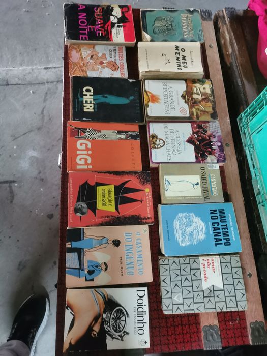 Vários livros antigos