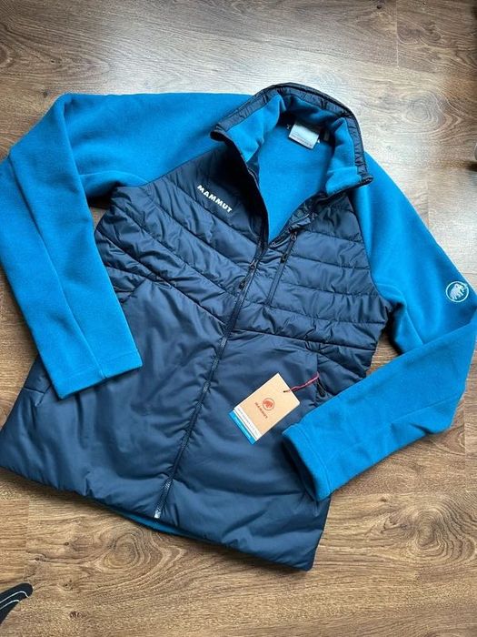 Męska kurtka hybrydowa Mammut Innominata Polartec góry treking