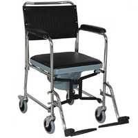 Крісло-стілець на колесах, з гігієнічним пристосуванням Poylin P689