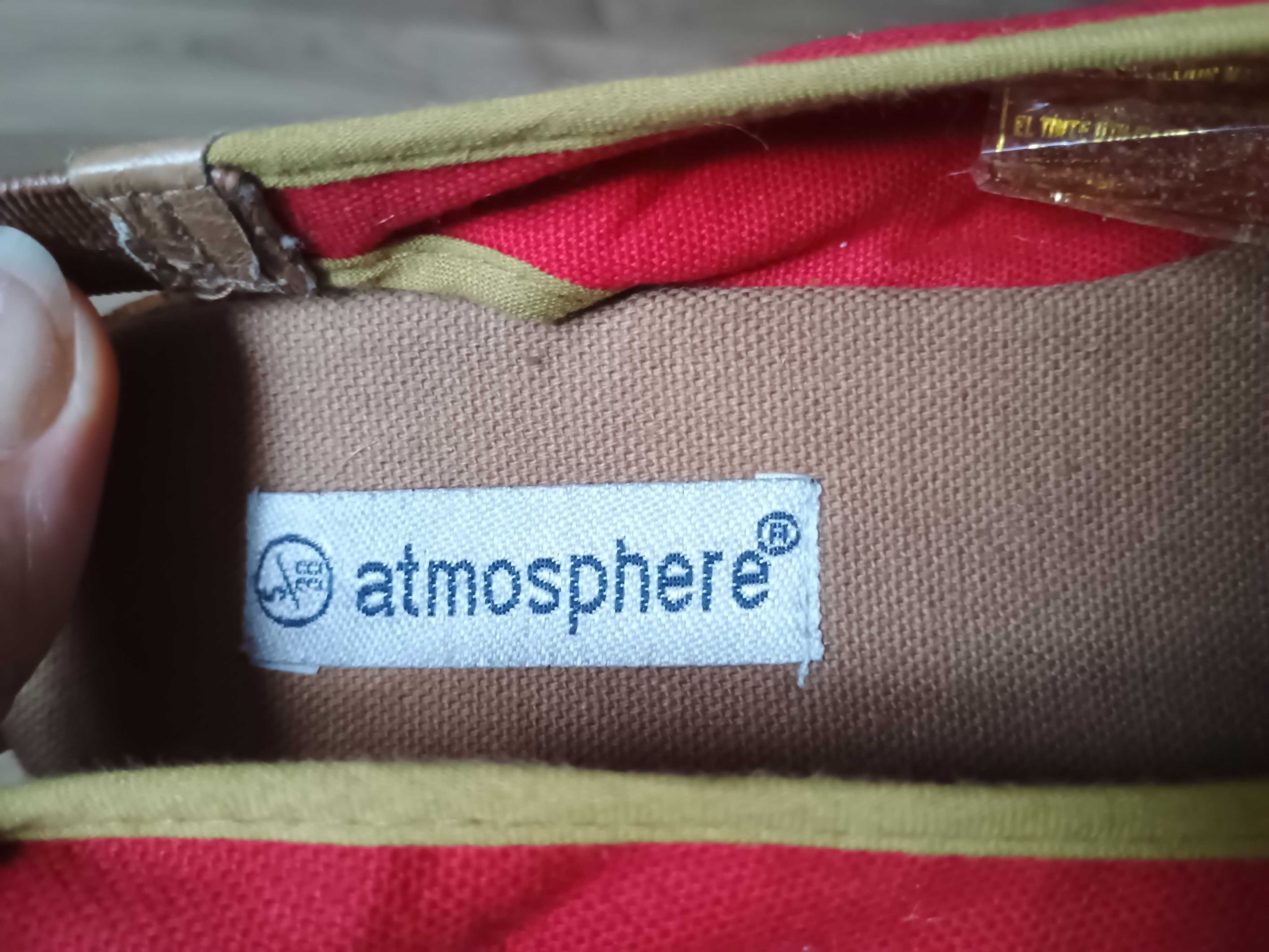 Червоні босоніжки еспадритльї Atmosphere 38 розмір