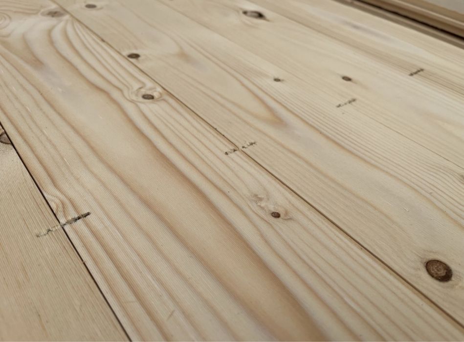 Panel dachowy Skandynawski, Deskowanie, Dach, Deski z piórowpustem